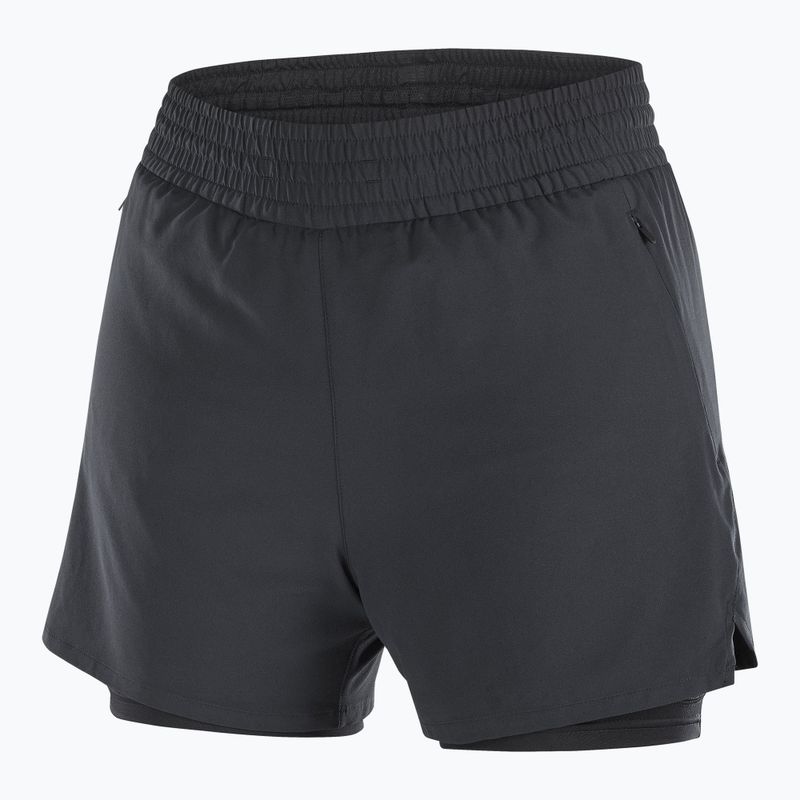 Dámske bežecké šortky Salomon SHAKEout Core 2IN1 4" deep black 6