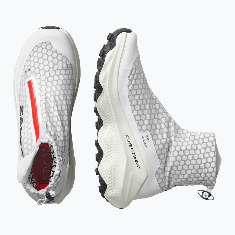 Pánske bežecké topánky Salomon S/Lab Ultra Dust white/fiery red/vanilla ice 6