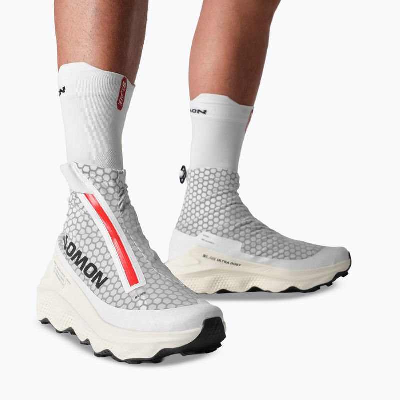 Pánske bežecké topánky Salomon S/Lab Ultra Dust white/fiery red/vanilla ice 7