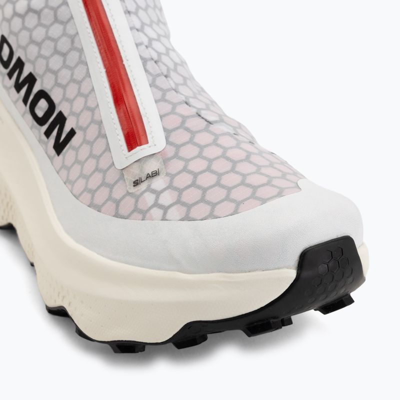 Pánske bežecké topánky Salomon S/Lab Ultra Dust white/fiery red/vanilla ice 7