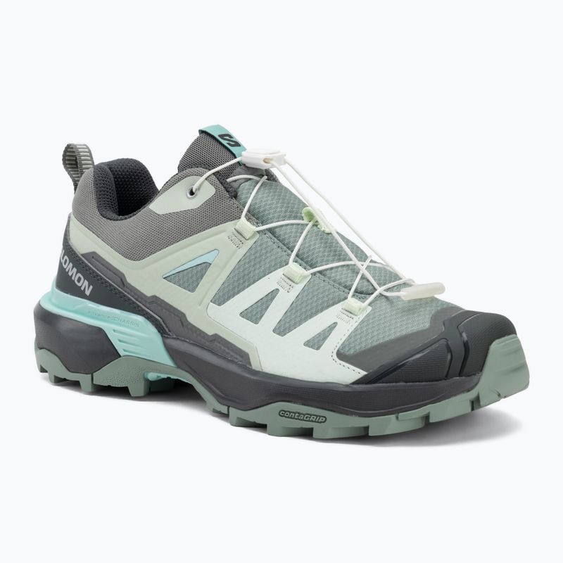 Dámske trekingové topánky Salomon X Ultra 360 green milieu/urban chic/clearly aqua