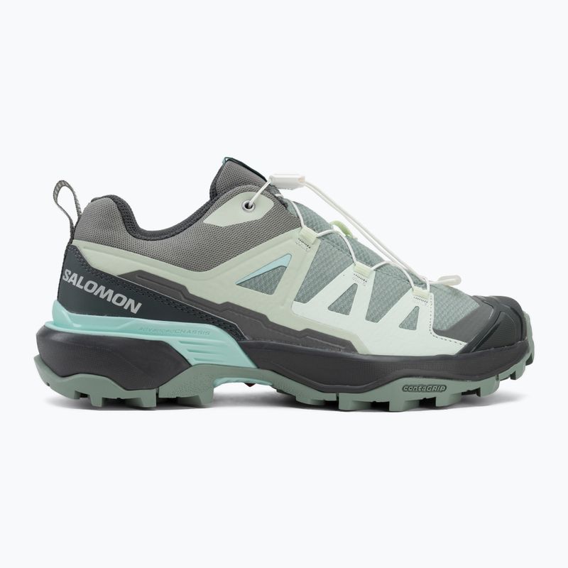 Dámske trekingové topánky Salomon X Ultra 360 green milieu/urban chic/clearly aqua 2