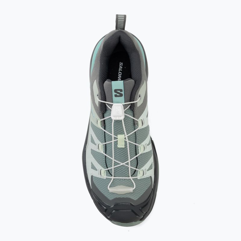 Dámske trekingové topánky Salomon X Ultra 360 green milieu/urban chic/clearly aqua 5