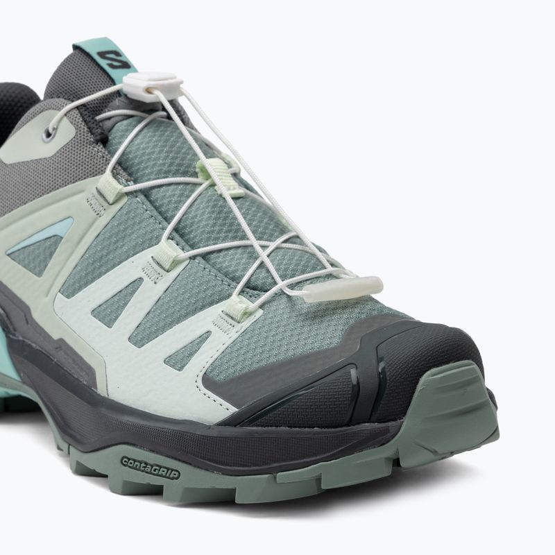 Dámske trekingové topánky Salomon X Ultra 360 green milieu/urban chic/clearly aqua 7