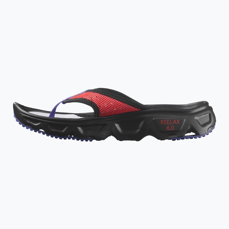 Dámske žabky Salomon Reelax Break 6.0 cosmic sky/black/flame scarlet 2