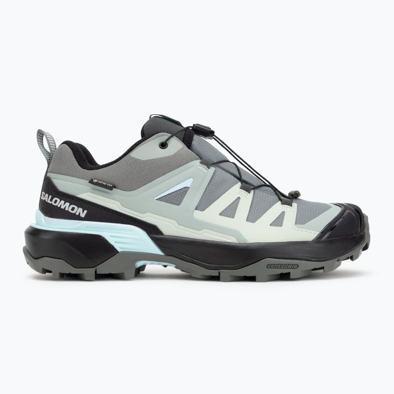 Dámske trekové topánky Salomon X Ultra 360 GTX Sedona sage/black/sea foam 2