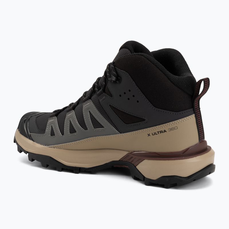 Pánske turistické topánky Salomon X Ultra 360 MID GTX phantom/desert tan 3