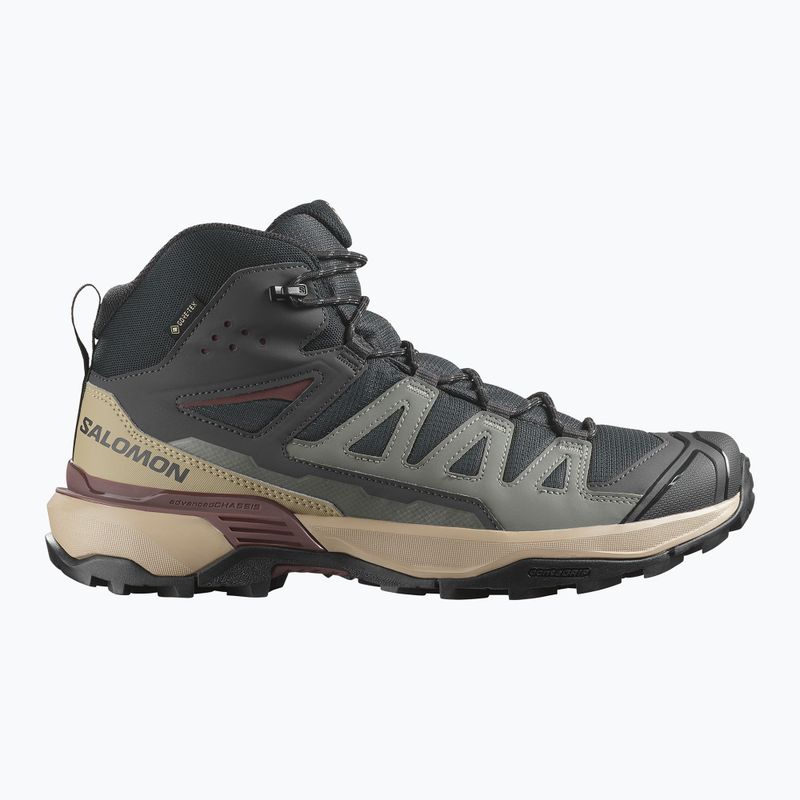 Pánske turistické topánky Salomon X Ultra 360 MID GTX phantom/desert tan 2