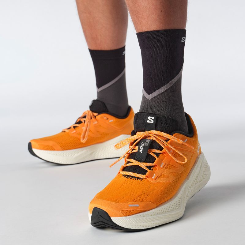 Pánske bežecké topánky Salomon Aero Glide 3 turmeric/white/black 5