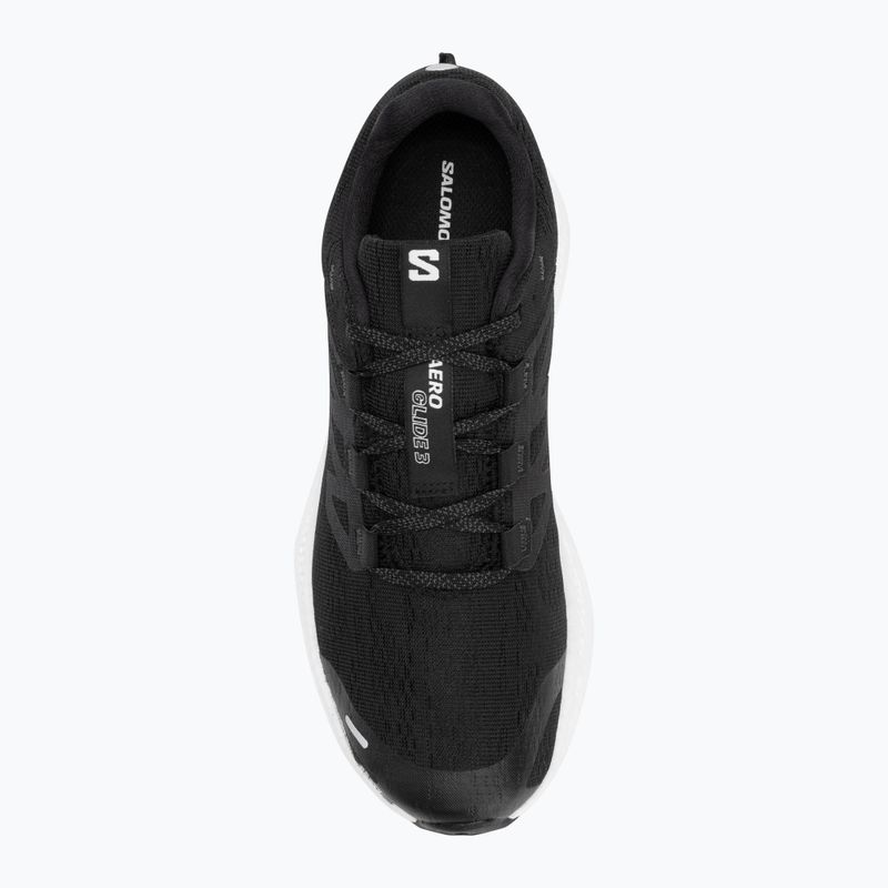 Pánske bežecké topánky Salomon Aero Glide 3 black/white/asphalt 5