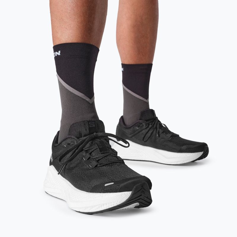 Pánske bežecké topánky Salomon Aero Glide 3 black/white/asphalt 11
