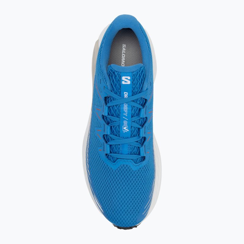 Pánske bežecké topánky Salomon Drx Defy GRVL french blue/white/cherry tomato 5