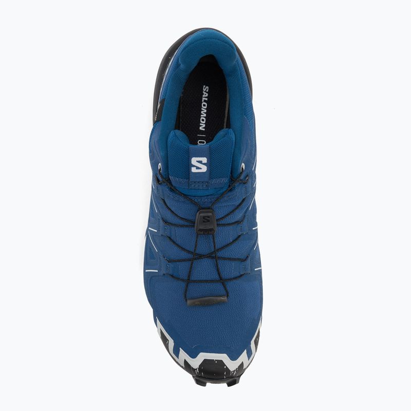 Pánske bežecké topánky Salomon Speedcross 6 GTX poseidon/black/lunar rock 5