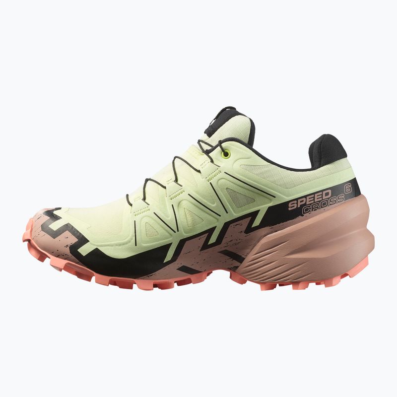 Salomon Speedcross 6 GTX dámska bežecká obuv lime cream/mahogany rose/black 3