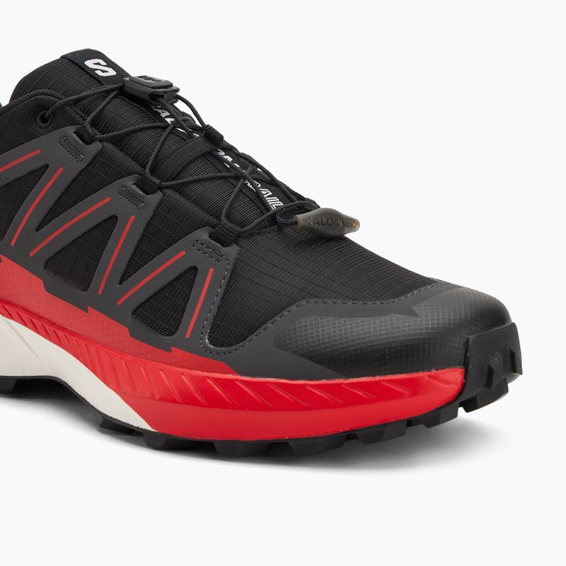 Pánske bežecké topánky Salomon Speedcross Peak black/asphalt/fiery red 7