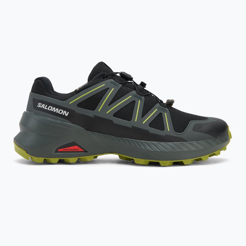 Pánske bežecké topánky Salomon Speedcross Peak GTX black/urban chic/dark citron 2