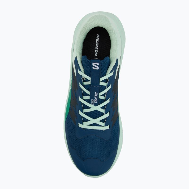 Pánske bežecké topánky Salomon Alphaglide poseidon/bay/parakeet 5