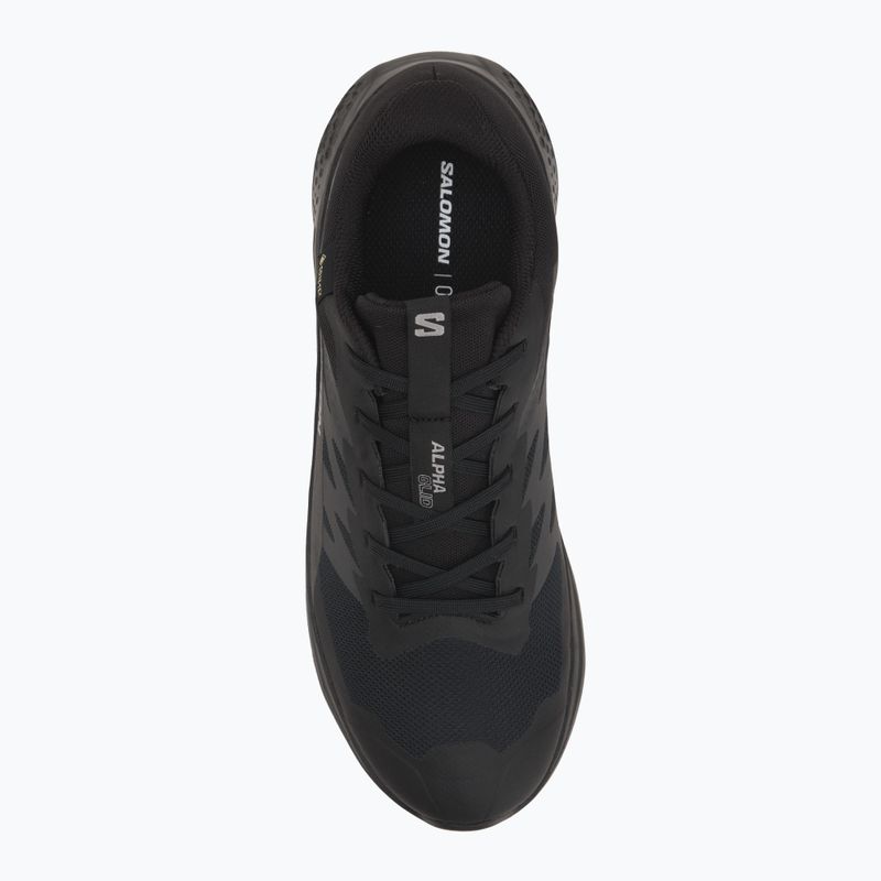 Buty do biegania meskie Salomon Alphaglide GTX black/asphalt/black 5