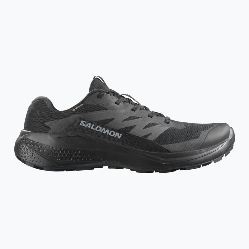 Buty do biegania meskie Salomon Alphaglide GTX black/asphalt/black 8