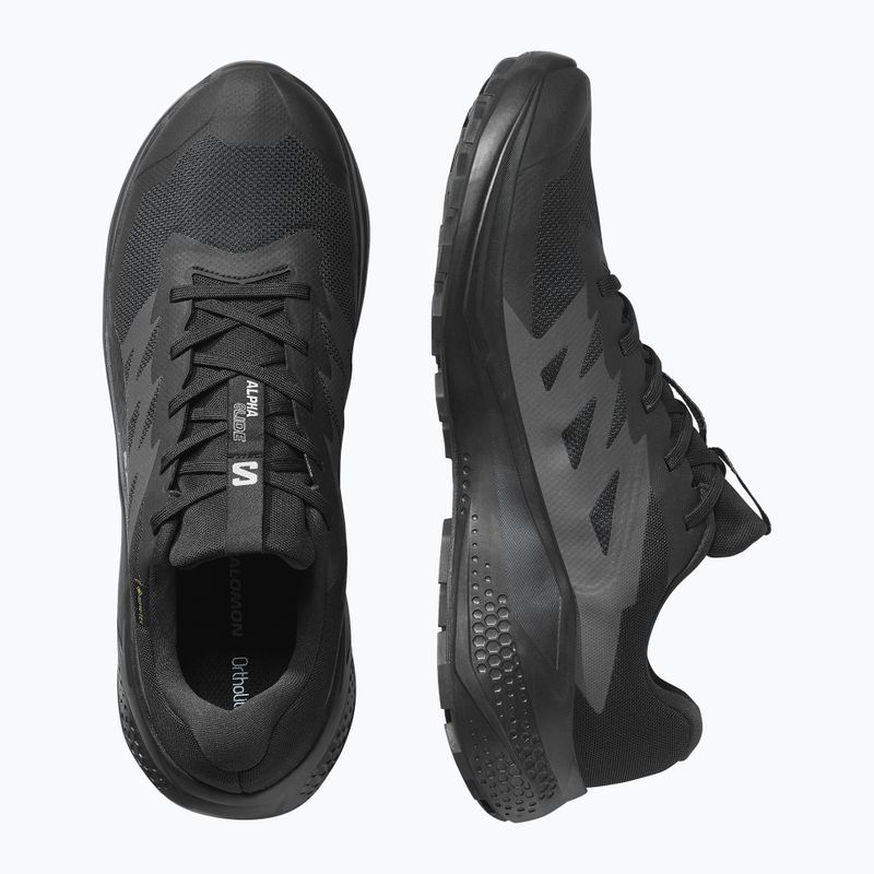 Buty do biegania meskie Salomon Alphaglide GTX black/asphalt/black 12