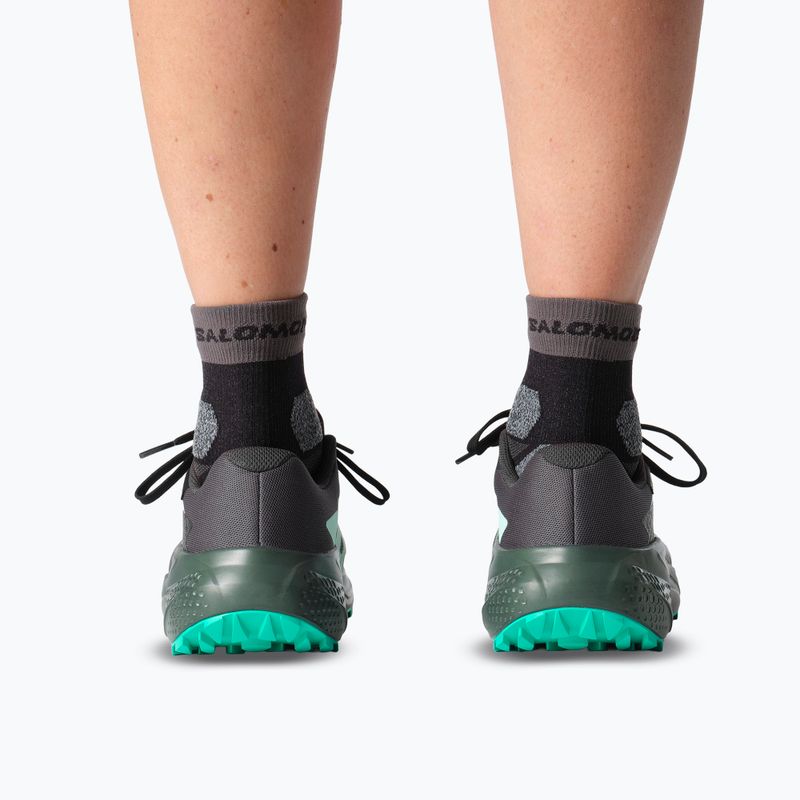 Dámske bežecké topánky Salomon Alphaglide GTX hantom/urban chic/waterfall 9