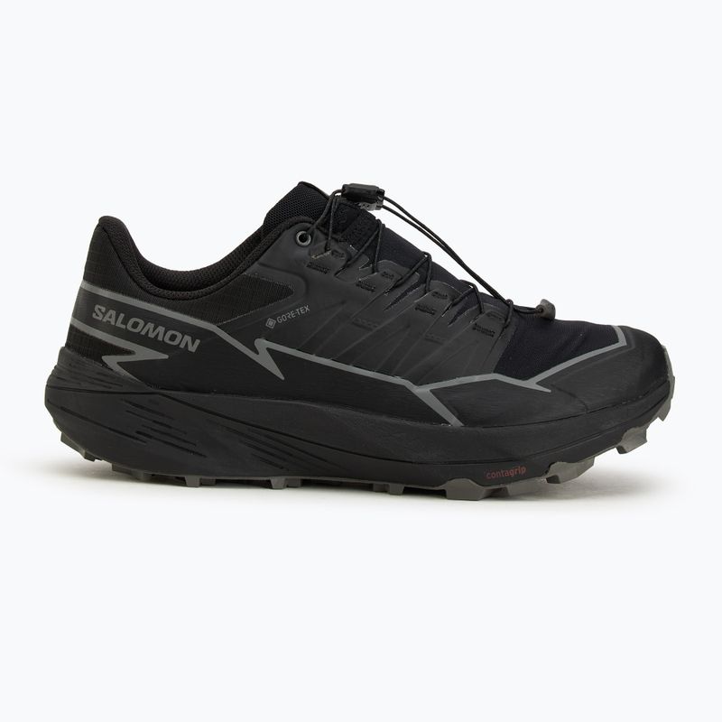 Pánske bežecké topánky Salomon Thundercross GTX black/pewter 2