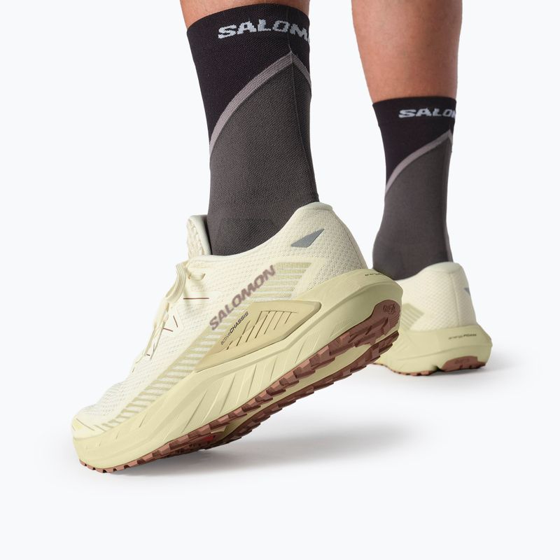 Pánske bežecké topánky Salomon Drx Defy GRVL vanilla ice/green haze/white pepper 12