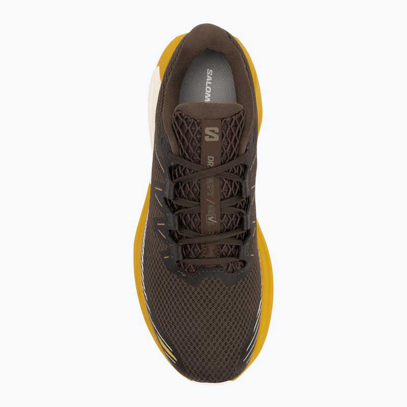 Pánske bežecké topánky Salomon Drx Defy GRVL wren/spicy mustard/vanilla ice 5