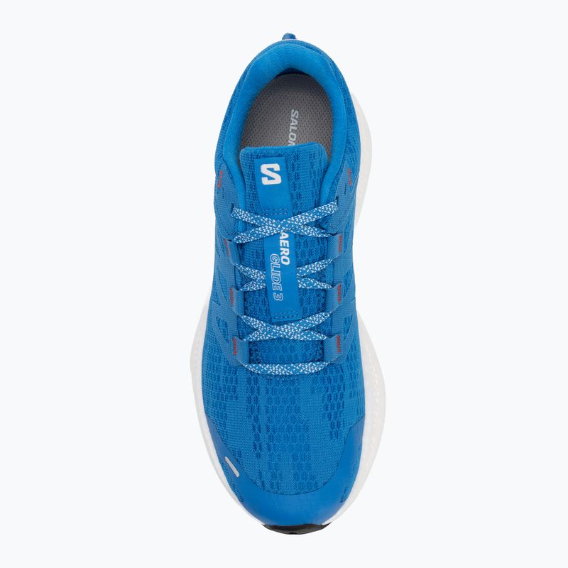 Pánske bežecké topánky Salomon Aero Glide 3 french blue/white/cherry tomato 5