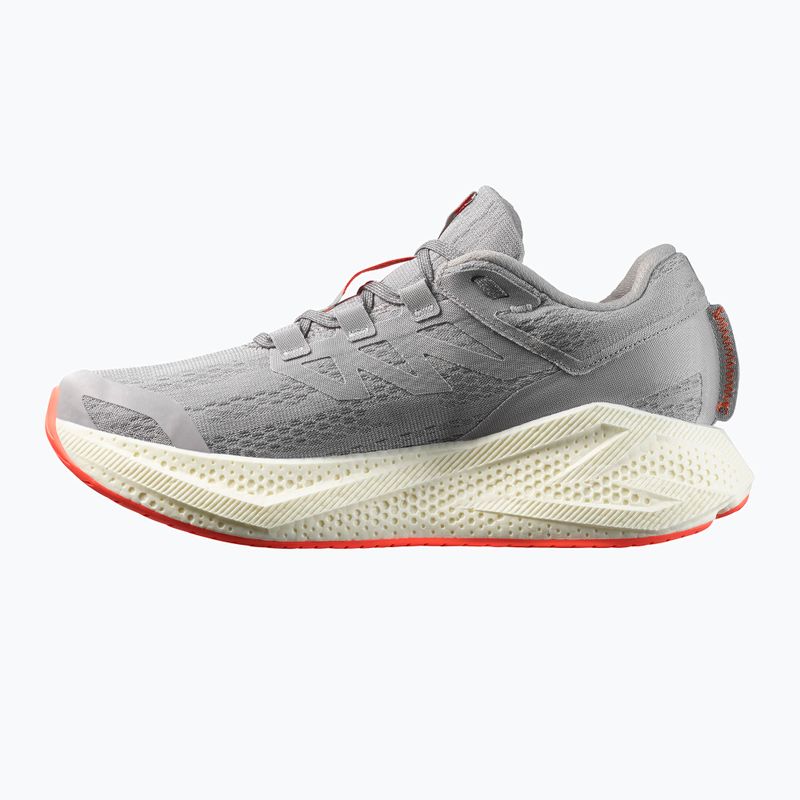 Pánske bežecké topánky Salomon Aero Glide 3 alloy/vanilla ice/neon flame 9
