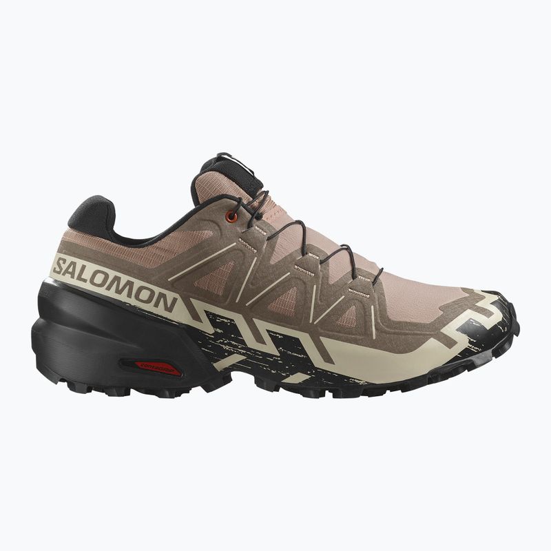 Salomon Speedcross 6 pánska bežecká obuv natural/black/almond milk 2