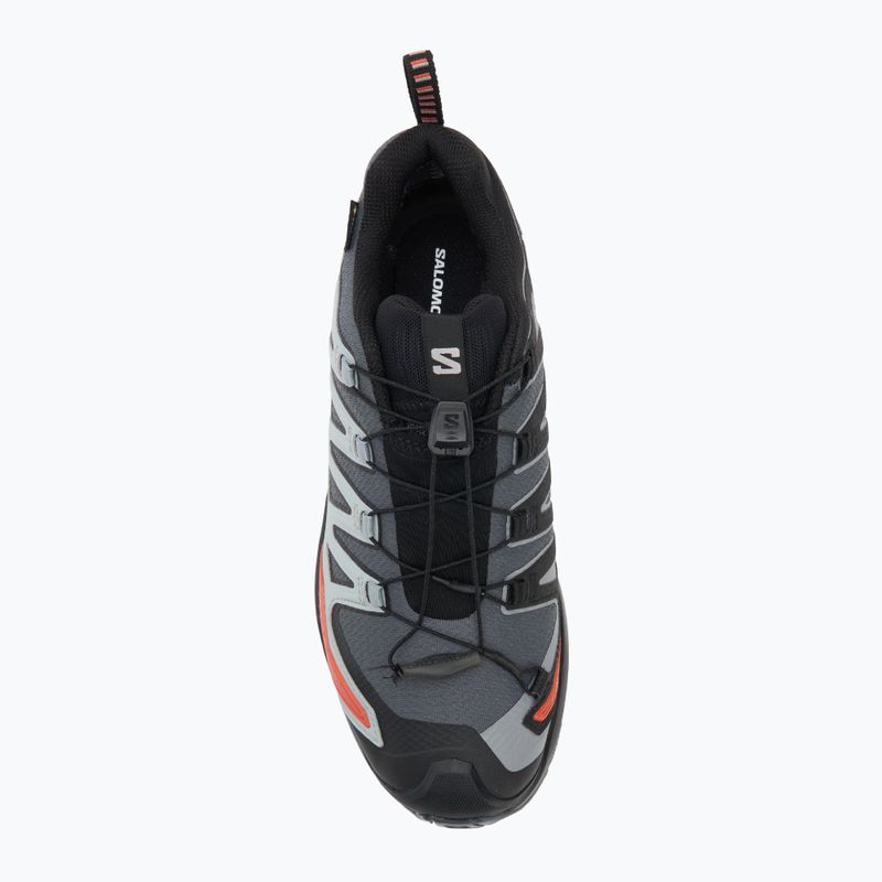 Pánske bežecké topánky Salomon XA PRO 3D V9 GTX turbulence/black/burnt ochre 5
