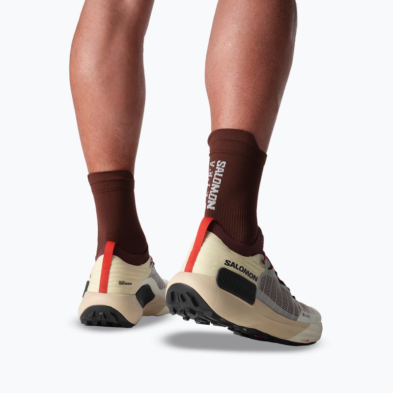 Bežecké topánky Salomon S/LAB Genesis vanilla ice/chocolate/black 9