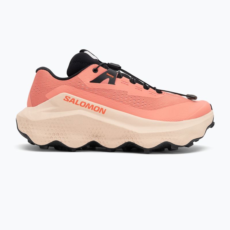 Dámske bežecké topánky Salomon Ultra Glide 3 fusion coral/tender peach/black 2