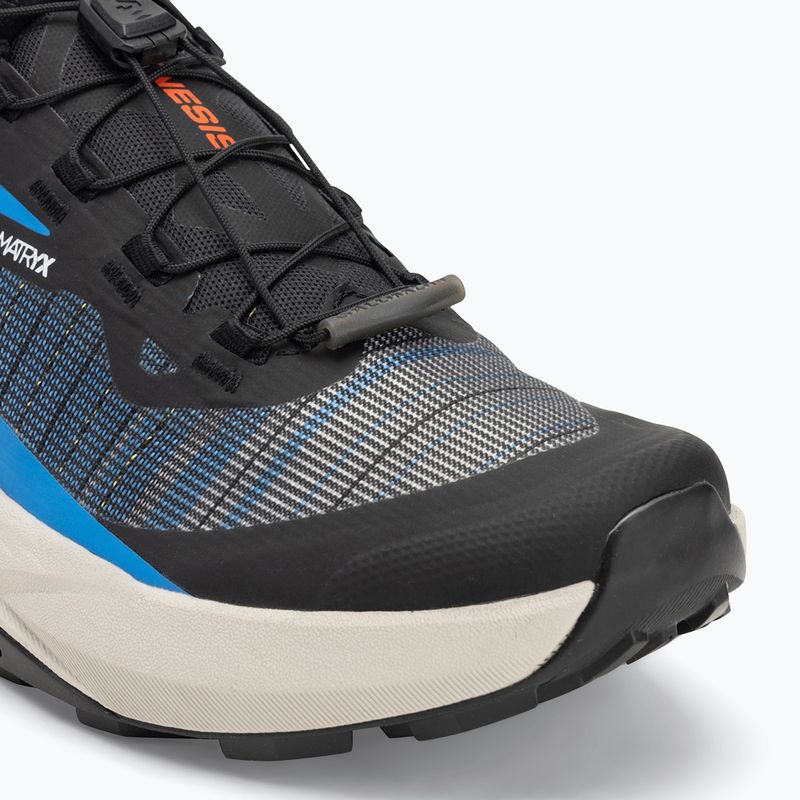 Pánske bežecké topánky Salomon Genesis black/french blue/cherry tomato 7