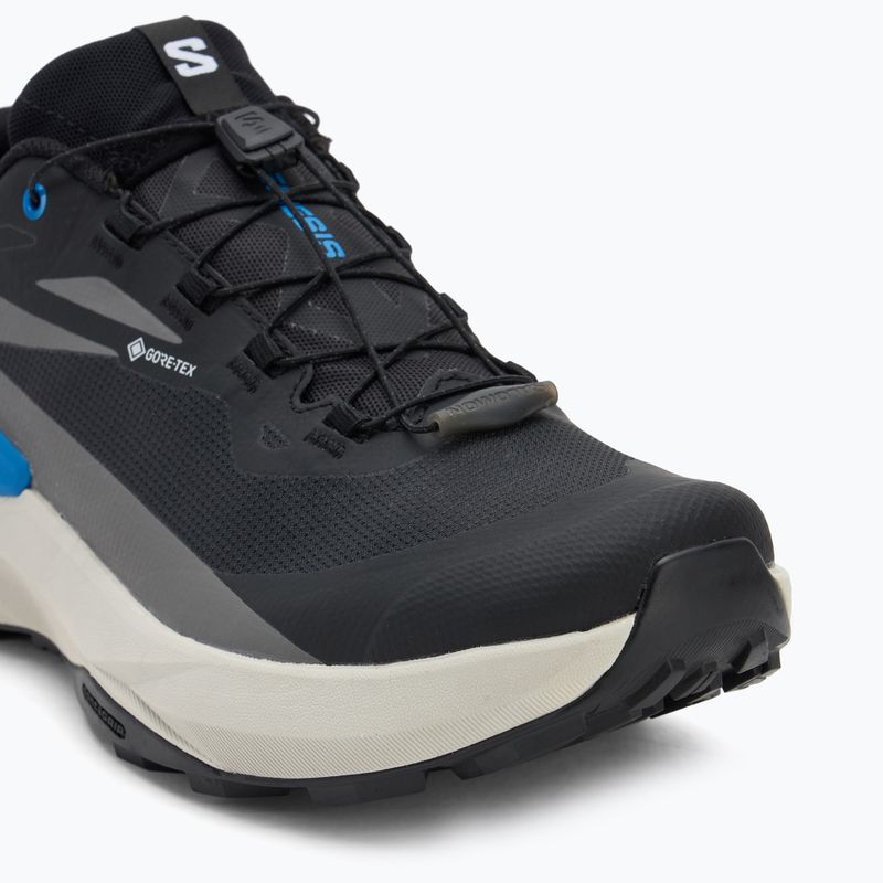Pánske bežecké topánky Salomon Genesis GTX black/lunar rock/french blue 7