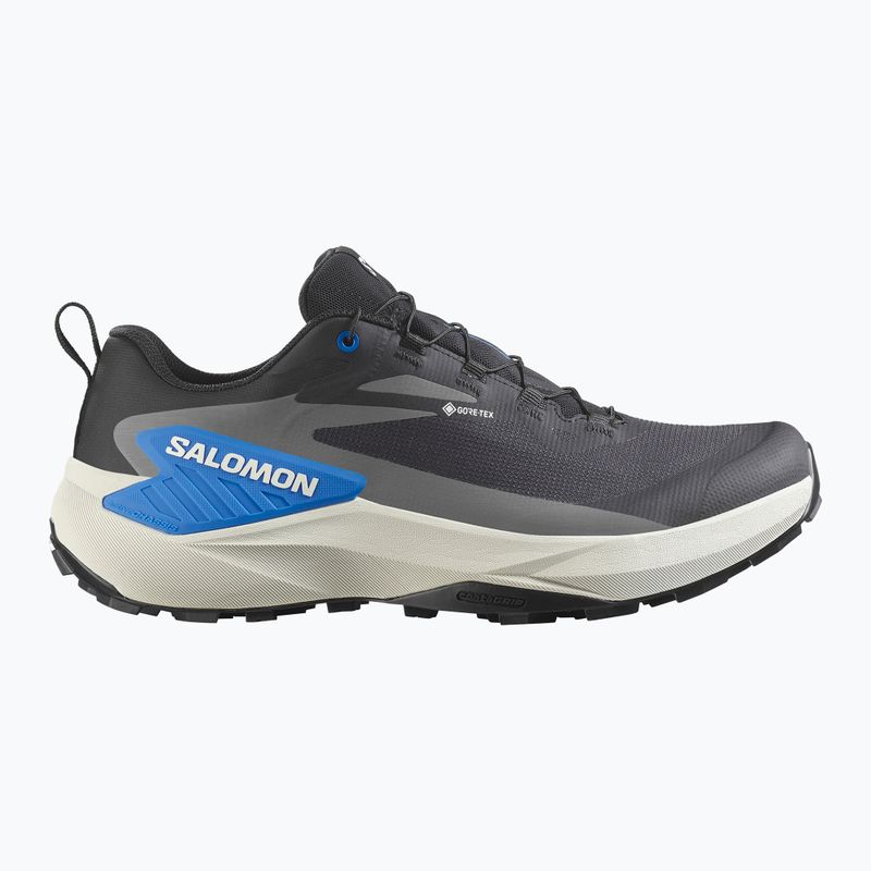 Pánske bežecké topánky Salomon Genesis GTX black/lunar rock/french blue 9
