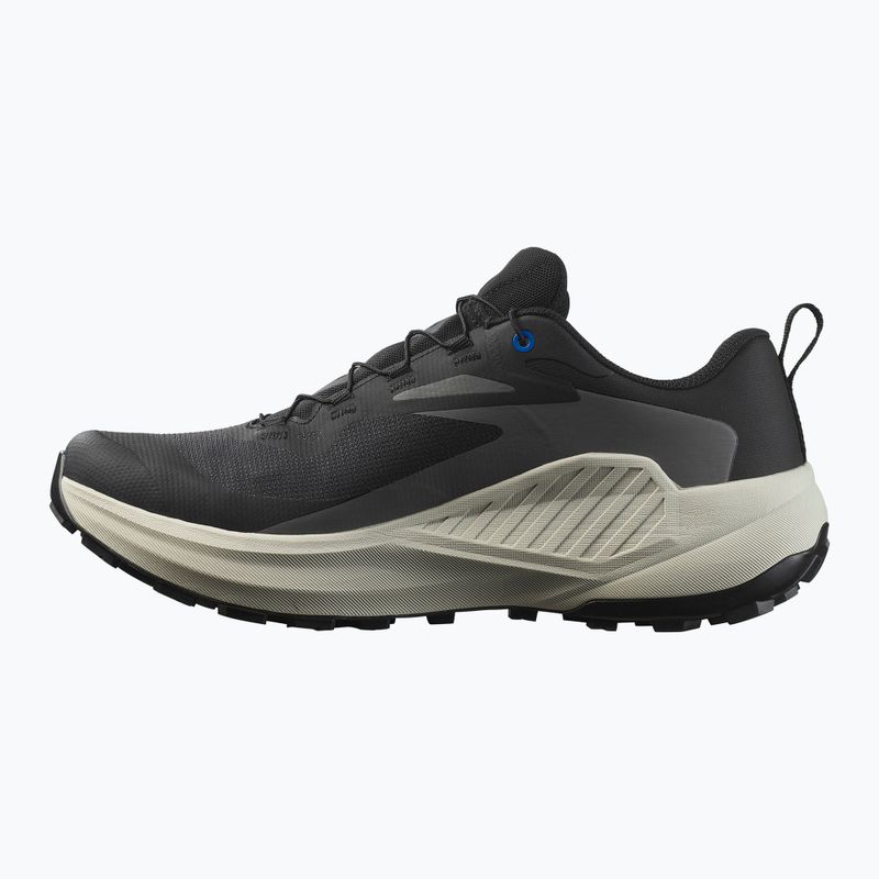 Pánske bežecké topánky Salomon Genesis GTX black/lunar rock/french blue 10