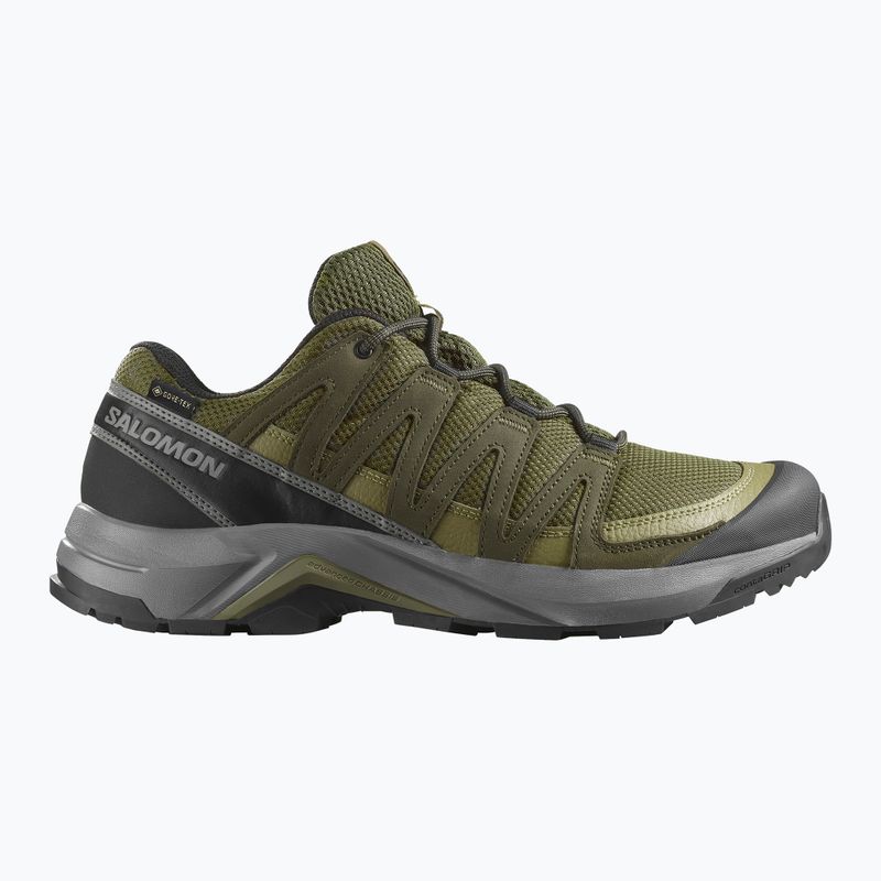 Pánske trekingové topánky Salomon X-Adventure Recon Waterproof olvnig/martini 8