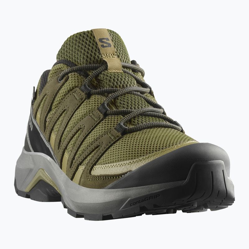 Pánske trekingové topánky Salomon X-Adventure Recon Waterproof olvnig/martini 10
