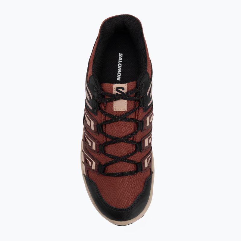 Dámske trekové topánky Salomon Extegra GTX henna/run raisin/mahogany rose 5