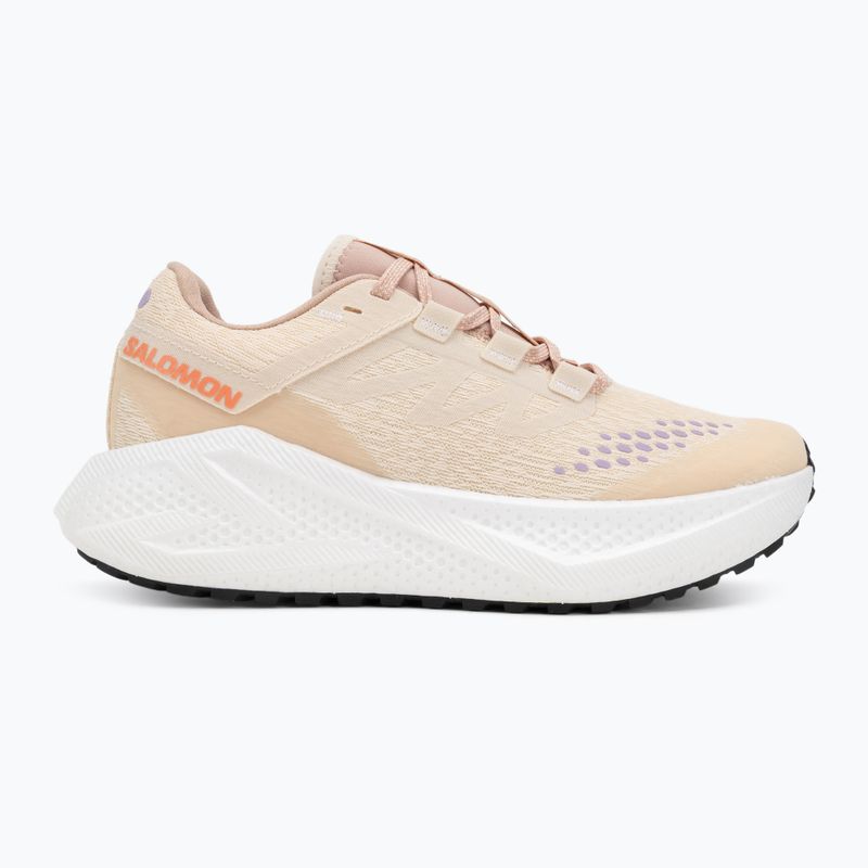 Dámske bežecké topánky Salomon Aero Glide 3 Gravel shortbread/white/fusion coral 2