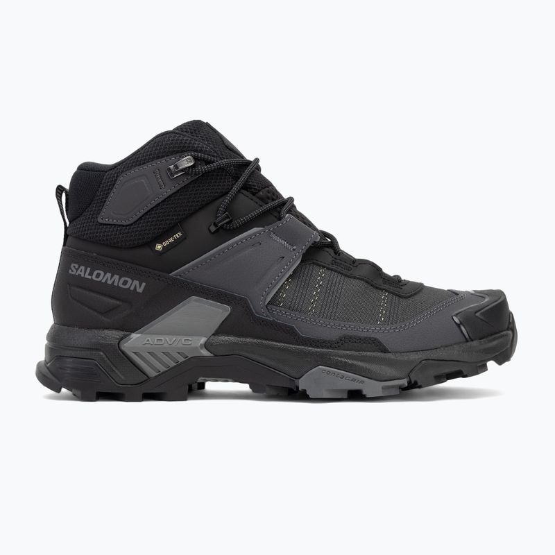 Pánske trekové topánky Salomon X Ultra 5 MID GTX black / asphalt / castlerock 2