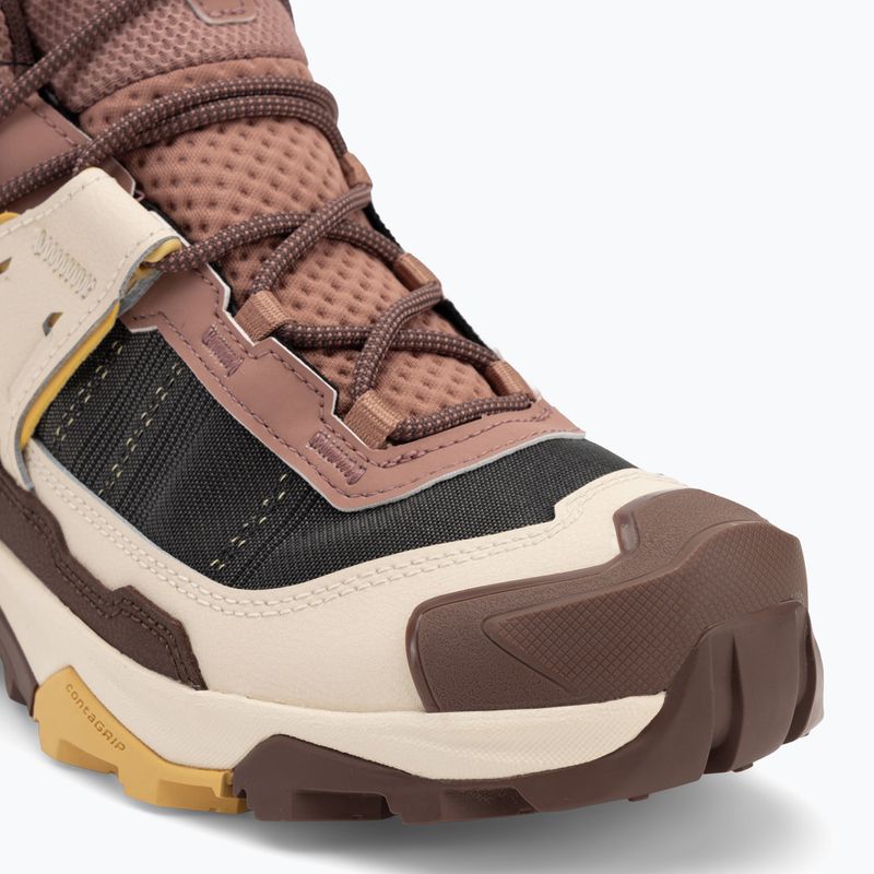 Dámske trekové topánky Salomon X Ultra 5 MID GTX burlwood / french roast / rattan 7