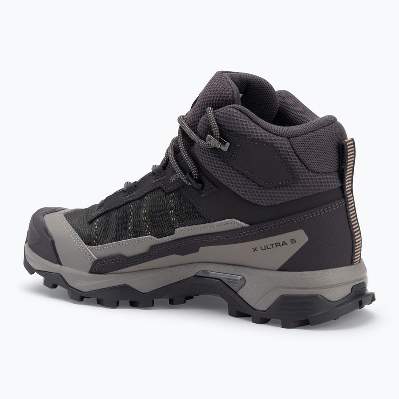 Dámske trekové topánky Salomon X Ultra 5 MID GTX nine iron / gull / soft clay 3