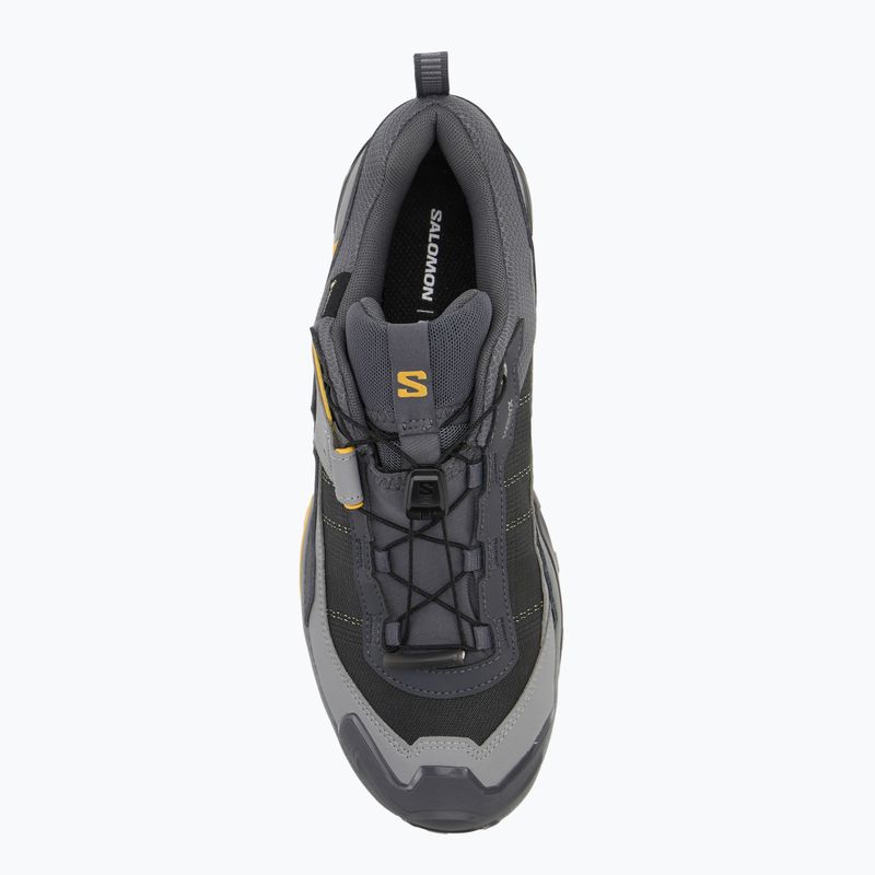 Pánske trekové topánky Salomon X ULTRA 5 GTX turbulence/monument/spicy mustard 5