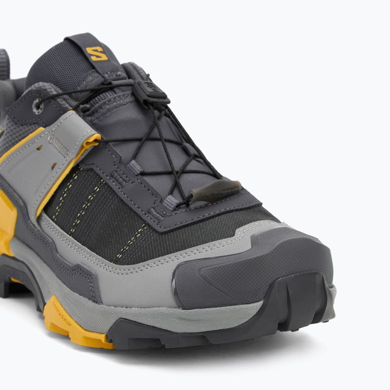 Pánske trekové topánky Salomon X ULTRA 5 GTX turbulence/monument/spicy mustard 7