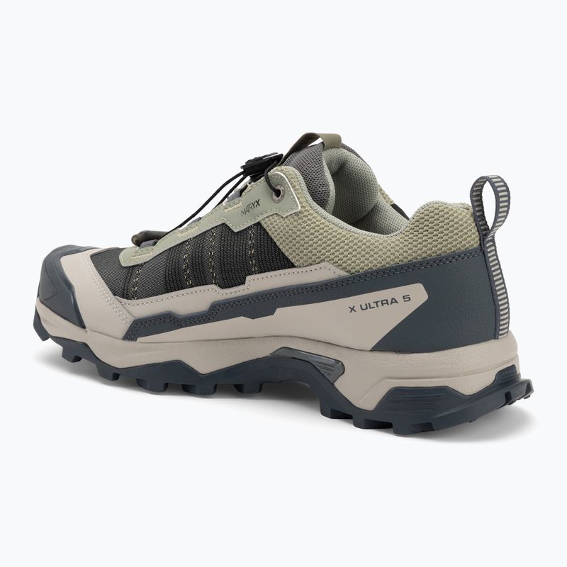 Dámske trekové topánky Salomon X ULTRA 5 GTX seagrass / turbul ence / tender peach 3
