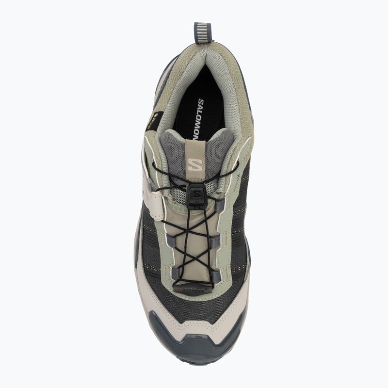 Dámske trekové topánky Salomon X ULTRA 5 GTX seagrass / turbul ence / tender peach 5