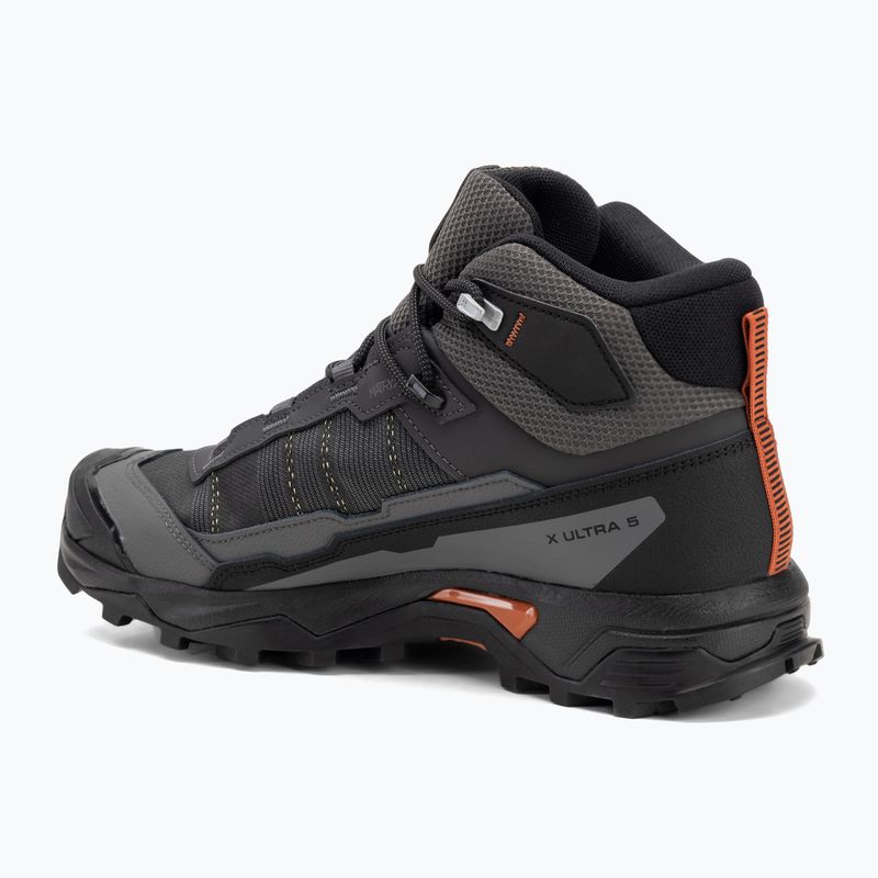 Pánske trekové topánky Salomon X Ultra 5 MID GTX asphalt / castlerock / burnt ochre 3